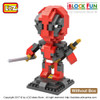 LOZ Blocks iBlock Fun Action Figure Toys Superhero Dolls Plastic Cube Building Blocks Bricks Educational Toy Mirco Brick 9522