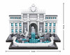 LOZ 2016 New Mini Blocks Architecture White House Juguetes Trevi Fountain Toys Educational Christmas Gift for Children 1005-1015
