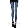 LOWEST PRICE Sexy Women Stretch Faux Denim Jeans Leggings Skinny Slim LOWEST PRICE Sexy Women Stretch Faux Denim Jeans Leggings Skinny Slim