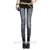 LOWEST PRICE Sexy Women Stretch Faux Denim Jeans Leggings Skinny Slim LOWEST PRICE Sexy Women Stretch Faux Denim Jeans Leggings Skinny Slim