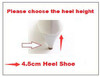 Low high heels bridal wedding shoes white rhinestones lace wedding pumps shoe for spring summer bridesmaid shoes XNA 242