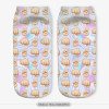 Low Ankle Socks 2016 Fashion Printing Unisex Emoji Pattern Meias Feminina Funny women Short socks