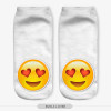 Low Ankle Socks 2016 Fashion Printing Unisex Emoji Pattern Meias Feminina Funny women Short socks