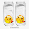 Low Ankle Socks 2016 Fashion Printing Unisex Emoji Pattern Meias Feminina Funny women Short  socks