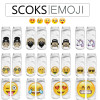 Low Ankle Socks 2016 Fashion Printing Unisex Emoji Pattern Meias Feminina Funny women Short  socks
