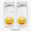 Low Ankle Socks 2016 Fashion Printing Unisex Emoji Pattern Meias Feminina Funny women Short  socks