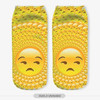 Low Ankle Socks 2016 Fashion Printing Unisex Emoji Pattern Meias Feminina Funny women Short  socks