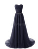 LOVONEY S305 Sexy Chiffon Beading Prom Dresses 2017 A-Line Long Evening Dress Gown Formal Party Dresses Robe De Soiree
