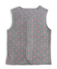 Baby Girls Sleeveless Soft Printing Fleece Vest Waistcoat with Fluffy for Spring Autumn in 100% Polyester
