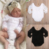 Baby Girls Long Sleeve Cute Floral Jumpsuit Playsuit Clothes Outfits Toddler Infant Baby Girl Bodysuits Lace Tops