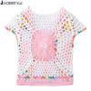 Baby Girls Knitted Vest New Spring Summer Handmade Crochet Knitted Vest Girls Sleeveless Cardigan Tops Vest Waistcoat Clothes