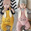Baby Rompers Boys Girl Leggings Winter Warm Thicken Velvet Soft Trousers Rabbit Cotton Leggings Fille Leggins Full Length Pants