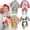 Baby Rompers Autumn Baby Girl Clothes Long Sleeve Animal Roupa Bebes Spring Baby Boy Clothing Sets Newborn Baby Clothes