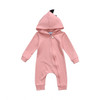 Baby Rompers Autumn Long Sleeve Newborn Baby Boy Girl Dinosaur Costume Romper Playsuit Baby Clothes Hooded Cute Clothing