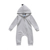 Baby Rompers Autumn Long Sleeve Newborn Baby Boy Girl Dinosaur Costume Romper Playsuit Baby Clothes Hooded Cute Clothing