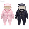 Baby Romper Fleece Lining Newborn Sleeping Coveralls Winter Costume For Boys Outfits Girls Cotton Jumper Infant Set