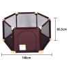 Baby Playpen Fence Plastic Children Playpen Bed Barrier Baby Safety Fence Safety Barrier Folding Fence 3 Years Old Solid