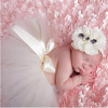 Baby Newborn Photography Props Girl Skirt Bowknot Baby Tutu Skirt Tulle Baby Photo Props Flower Headband Cap Fotografia Crochet