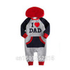 Baby Newborn I Love Mam Dad Costume Baby Girls Boys Jumpsuit clothing 2015 Winter Romper Body baby clothes Baby Newborn I Love Mam Dad Costume Baby Girls Boys Jumpsuit clothing 2015 Winter Romper Body baby clothes