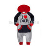 Baby Newborn I Love Mam Dad Costume Baby Girls Boys Jumpsuit clothing 2015 Winter Romper Body baby clothes Baby Newborn I Love Mam Dad Costume Baby Girls Boys Jumpsuit clothing 2015 Winter Romper Body baby clothes
