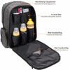Baby Nappy Bag Backpack Nylon Waterproof Mummy Maternity Bag Lightweight Baby Bag With Insulated Pockets Changing Pad