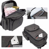 Baby Nappy Bag Backpack Nylon Waterproof Mummy Maternity Bag Lightweight Baby Bag With Insulated Pockets Changing Pad