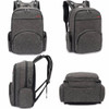 Baby Nappy Bag Backpack Nylon Waterproof Mummy Maternity Bag Lightweight Baby Bag With Insulated Pockets Changing Pad