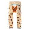 Baby Leggings cotton knitted Baby pants yarn dyed Cartoon characters toddler boys pants elastic waist Girls leggings trousers