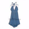 BellFlower 2018 Summer Bohemian Women Mini Dress Backless Beach Dress Holiday Boho Strapless Sexy Ball Gown Hippie Chic Dress