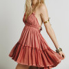 BellFlower 2017 Summer Bohemian Women Mini Dress Backless Beach Dress Holiday Boho Strapless Sexy Ball Gown Hippie Chic Dress