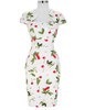 Belle Poque Women Plus Size Dresses Rockabilly Clothing Floral Summer Casual Party Office Sexy Pencil 50s Vintage Bodycon Dress