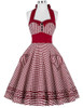 Belle Poque Summer Dress Plus Size Women Clothing 2017 Retro Swing Gown Pin up Plaid Robe Vintage 60s 50s Rockabilly Dresses