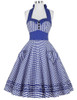 Belle Poque Summer Dress Plus Size Women Clothing 2017 Retro Swing Gown Pin up Plaid Robe Vintage 60s 50s Rockabilly Dresses