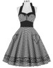 Belle Poque Summer Dress Plus Size Women Clothing 2017 Retro Swing Gown Pin up Plaid Robe Vintage 60s 50s Rockabilly Dresses