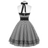 Belle Poque Summer Dress Plus Size Women Clothing 2017 Retro Swing Gown Pin up Plaid Robe Vintage 60s 50s Rockabilly Dresses
