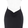 Belle Poque Sexy Women Bodycon Dresses V Neck Sleeveless Floor Length robe longue femme 2017 Summer Party Long Black Maxi Dress