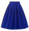 Belle Poque Sexy Mini Skirts Womens faldas saia 2017 Summer Vintage High Waist Skirt Flared Ladies Black Red Short Pleated Skirt