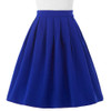 Belle Poque Sexy Mini Skirts Womens faldas saia 2017 Summer Vintage High Waist Skirt Flared Ladies Black Red Short Pleated Skirt