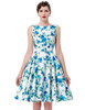 Belle Poque Print Floral 50s 60s Vintage Dresses Audrey Hepburn 2017 New style Summer Retro Dress Vestidos robe Womens Clothing