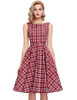 Belle Poque Print Floral 50s 60s Vintage Dresses Audrey Hepburn 2017 New style Summer Retro Dress Vestidos robe Womens Clothing
