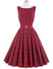Belle Poque Print Floral 50s 60s Vintage Dresses Audrey Hepburn 2017 New style Summer Retro Dress Vestidos robe Womens Clothing