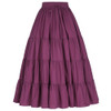 Belle Poque Long Skirts Autumn Winter Womens Vintage 50s 60s Retro Maxi Skirt Elastic Warm Pleated Skirts For Party Longa Faldas