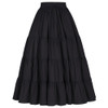 Belle Poque Long Skirts Autumn Winter Womens Vintage 50s 60s Retro Maxi Skirt Elastic Warm Pleated Skirts For Party Longa Faldas
