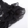 Belle Poque Ladies Summer robe Vintage Bodycon Black Lace Gothic Dress 2017 Women Retro Ruffle Sexy Mermaid Cocktail Party Dress