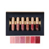 BEAUTY GLAZED Brand Lip Makeup Lipstick Lip Gloss Matte Easy To Wear Long-lasting Waterproof Lip Gloss Lip 6 Colors In Set