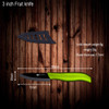 Beauty Black Blade Ceramic Knife Set 3"4"5" Fruit Utility Slicing + Ceramic Peeler New Kitchen Knives Cooking Tools Hot Selling