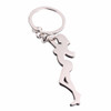 Beautiful Girl Aluminum Alloy Metal Creative Funny Cool Bottle Opener Wine Beer Keychain Keyring Keychain Gift