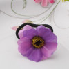 Beautiful Fabric Flower Rubber Headbands Gum for Hair Summer Style Hair Accessories Hair Ring Women Elastic Hair Bands