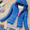 New 2014 Fashion Ladies Down Short Design Coat Winter Cotton-padded Jacket Women Slim Solid Zipper Outerwear DF-081