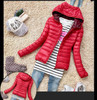 New 2014 Fashion Ladies Down Short Design Coat Winter Cotton-padded Jacket Women Slim Solid Zipper Outerwear DF-081